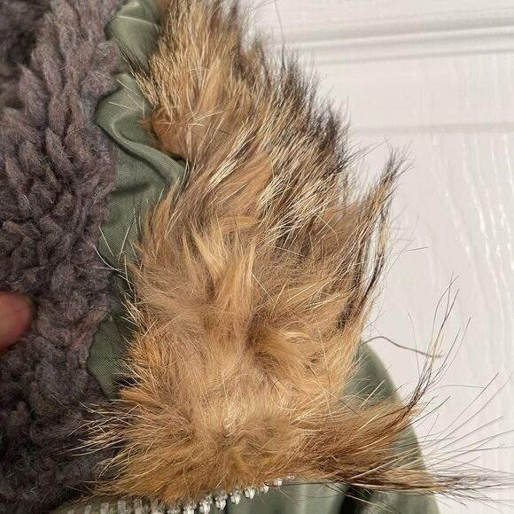 Vtg Golden Fleece Mens Parka 46 Green Extreme Cold Weather Type N-3B Military - Picture 8 of 12